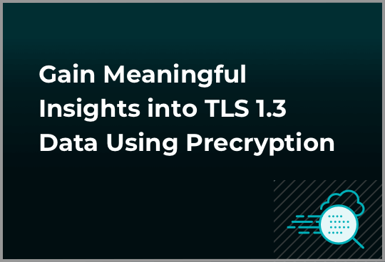 Gain Meaningful Insights into TLS1.3 Data Using Precryption